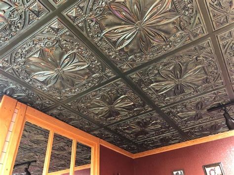 faux metal ceiling tiles box|affordable tin ceiling tiles.